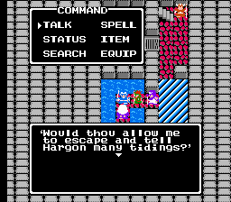 Dragon Warrior II 2 Midenhall Evil Clown Thunder Staff