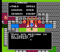 Dragon Warrior II 2 Osterfair Crest