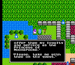 Dragon Warrior II 2 Moonbrooke Princess Hamlin