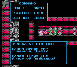 Dragon WArrior III Armor of Radiance