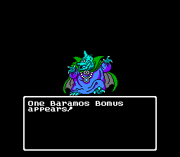Dragon Warrior III 3 Bomus Baramos