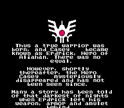 Dragon Warrior III End