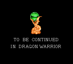 Dragon Warrior III Fin