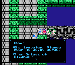 Dragon Warrior III Ortega
