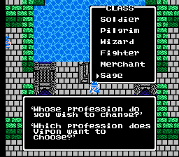 Dragon Warrior III 3 Sage