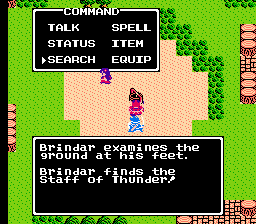Dragon WArrior III Staff of Thunder