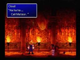 Final Fantasy VII Cloud Meteor